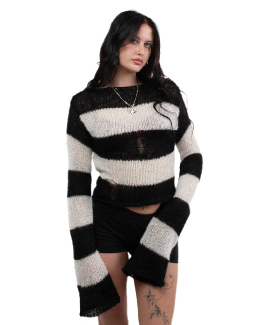 03 STRIPED SWEATER