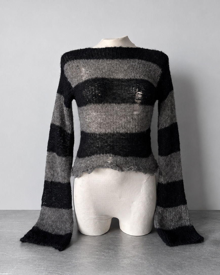 01 STRIPED SWEATER