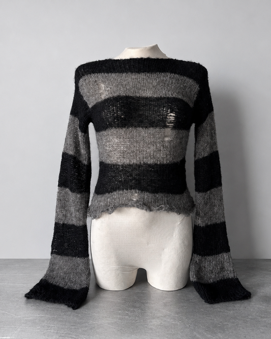 01 STRIPED SWEATER